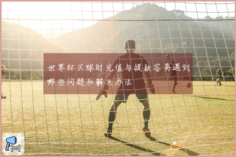 世界杯买球时充值与提款容易遇到哪些问题和解决办法